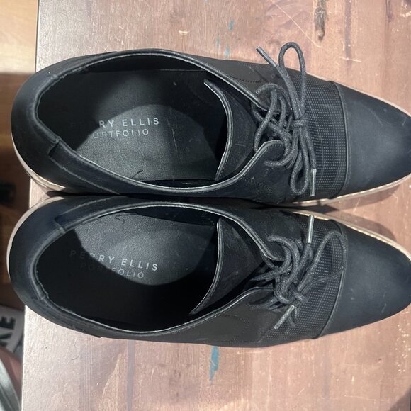 Mens Perry Ellis Dress Shoes 11.5 - Picture 7 of 11
